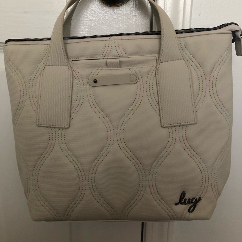 LUG Alto Matte Luxe VL Bag- Pebble Icepop-NWOT